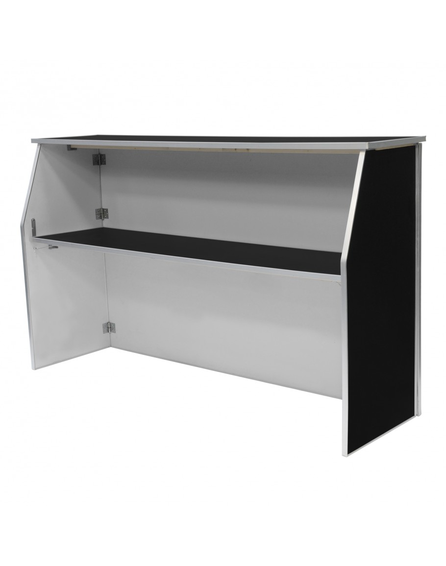 6 Foot Portable Bar Black